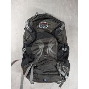 Osprey Stratos 24 Hiking Backpack AirSpeed Ventilated Mesh Daypack w/ Rain Cover